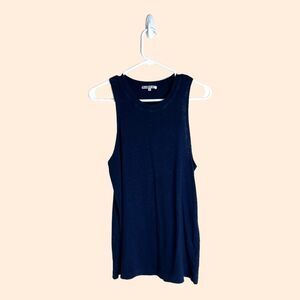 Cotton Citizen Navy Tank Top